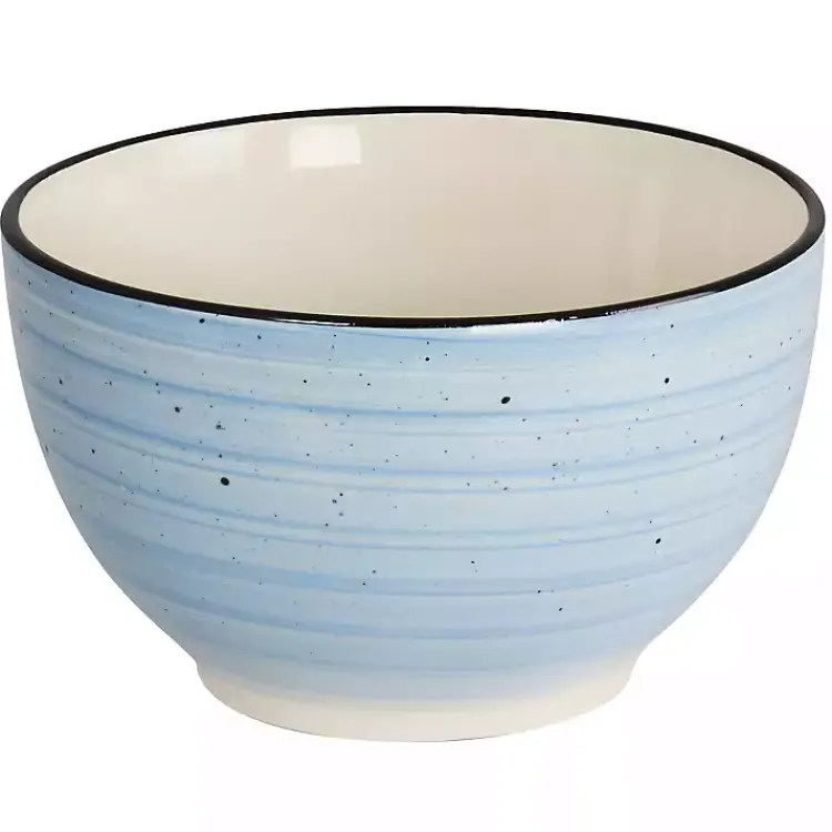 Dinnerware-Kirklands Home Light Gia Stoneware 24-pc. Dinnerware Set Blue