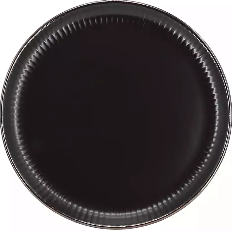 Dinnerware-Kirklands Home Leo Stoneware 16-pc. Dinnerware Set Black