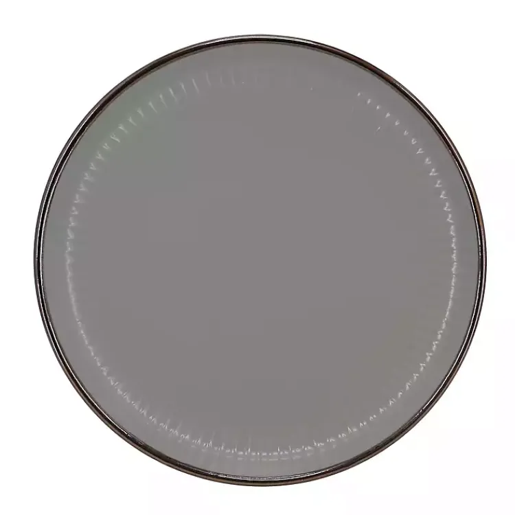 Dinnerware-Kirklands Home Dark Leo Stoneware 16-pc. Dinnerware Set Gray