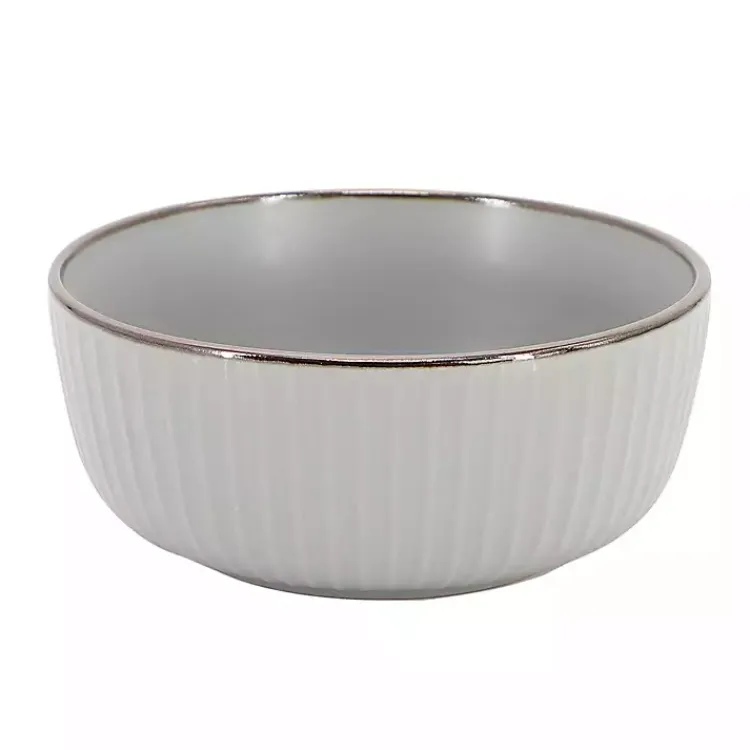 Dinnerware-Kirklands Home Light Leo Stoneware 16-pc. Dinnerware Set Gray