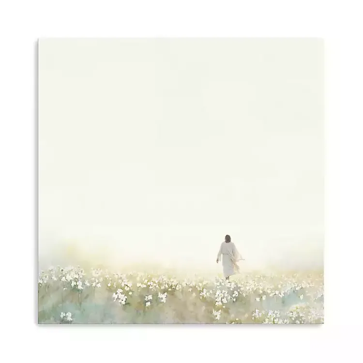 Canvas Art-Kirklands Home Into the Light Canvas Art Print, 20x20 in. White