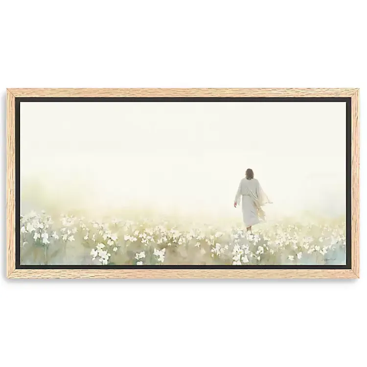 Canvas Art-Kirklands Home Follow Me Framed Canvas Art Print, 30x60 Multi