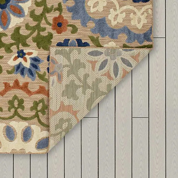 Outdoor Rugs-Kirklands Home Coraline Outdoor Area Rug, 6x9 Multi