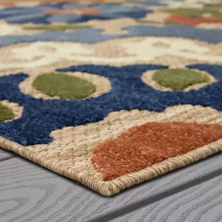 Outdoor Rugs-Kirklands Home Coraline Outdoor Area Rug,7x10 Multi