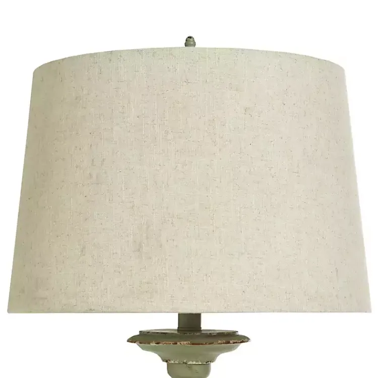 Floor Lamps-Kirklands Home Antique Bourgault Floor Lamp Green