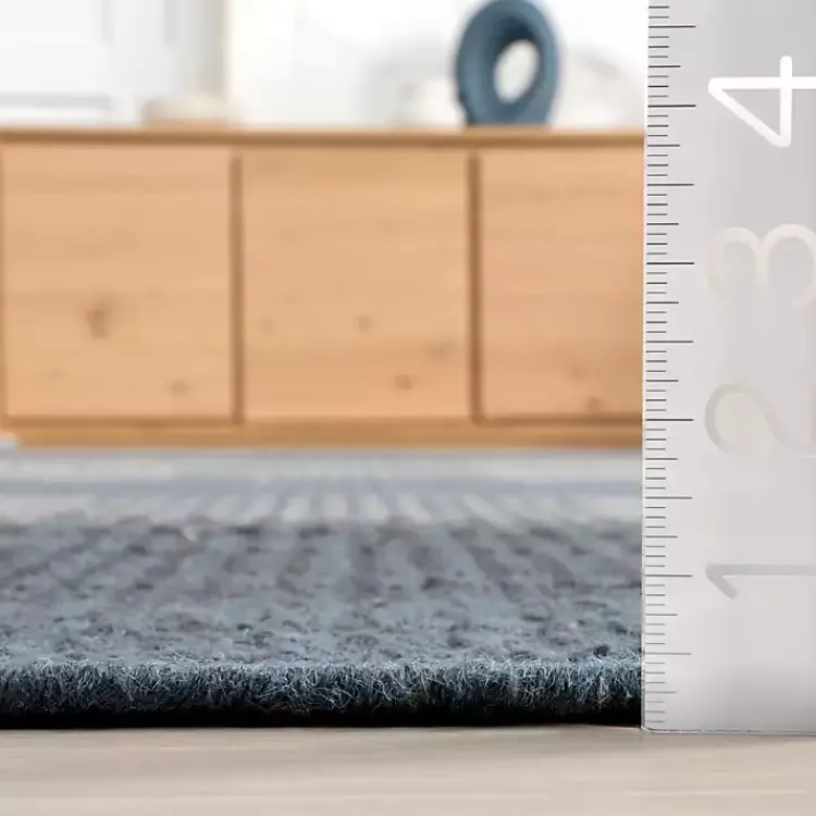 Area Rugs-Kirklands Home Plaid Emily Henderson x RugsUSA Area Rug, 5x8 Blue