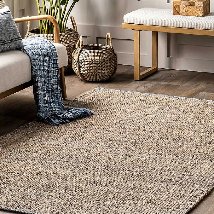 Area Rugs-Kirklands Home Nona Emily Henderson x RugsUSA Area Rug, 10x14 Tan