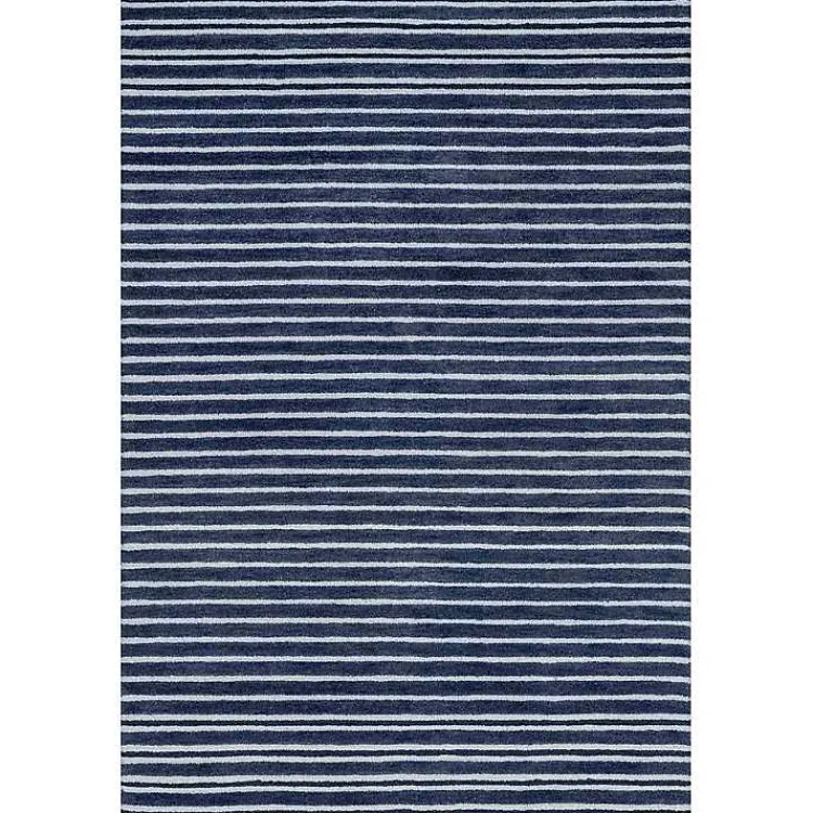 Area Rugs-Kirklands Home Pacific Emily Henderson x RugsUSA Area Rug, 5x8 Blue