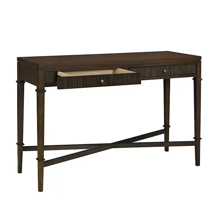 Console Tables-Kirklands Home Martha Stewart Console Table Brown