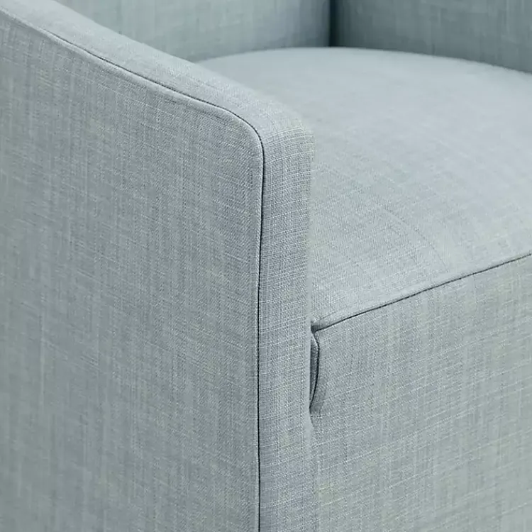 Dining Chairs-Kirklands Home Elaine Upholstered Skirted Dining Chair Blue