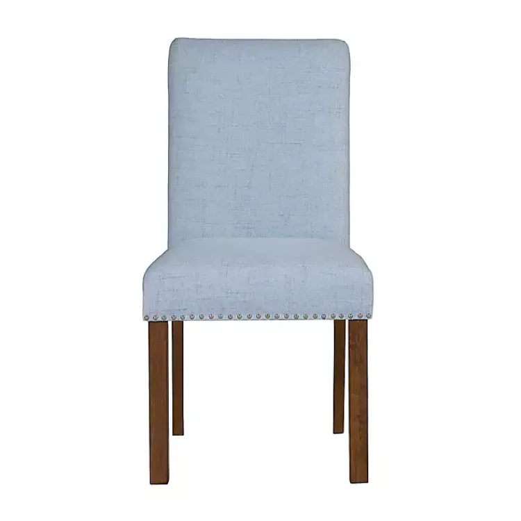 Dining Chairs-Kirklands Home Aubrey Upholstered 2-pc. Dining Chair Set Blue