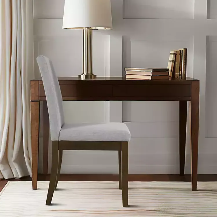 Dining Chairs-Kirklands Home Everly Upholstered Dining Chairs, Set of 2 Gray