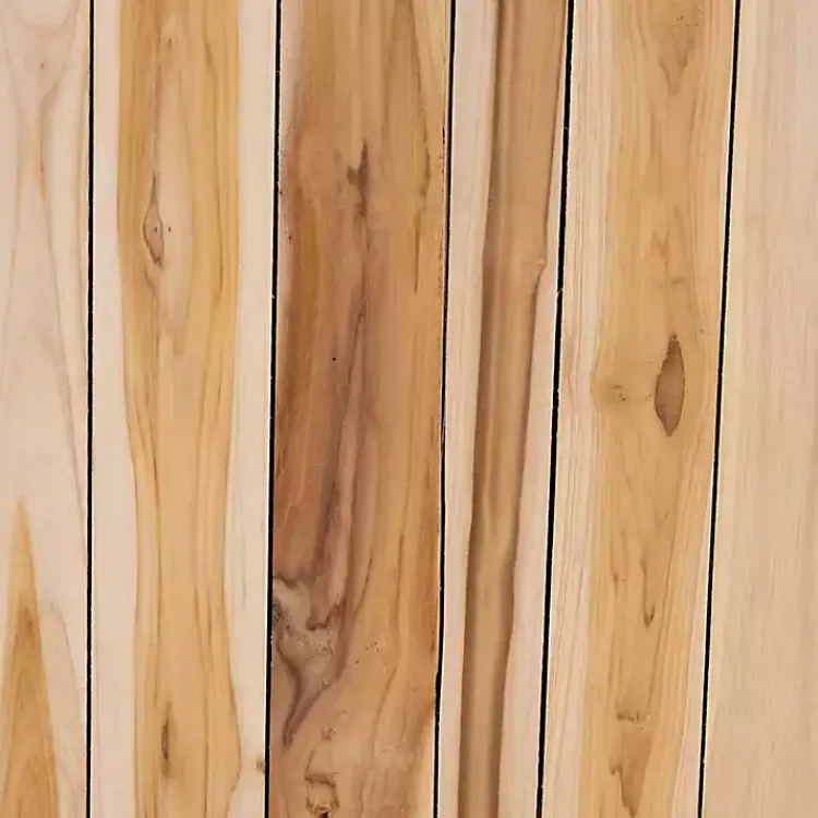 Coffee Tables-Kirklands Home Repurposed Wood Logs Recgle Coffee Table Tan