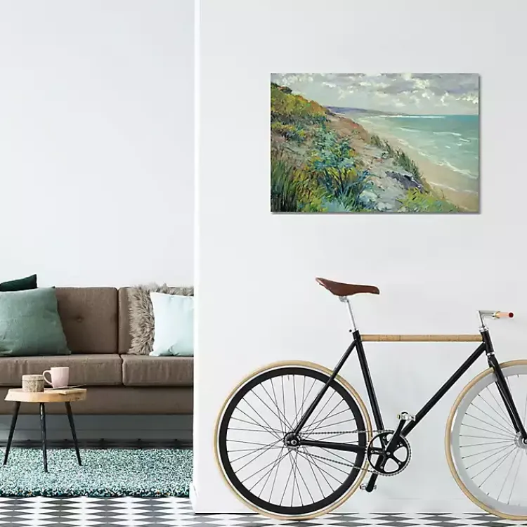 Canvas Art-Kirklands Home Cliffs by the Sea Canvas Art Print Multi