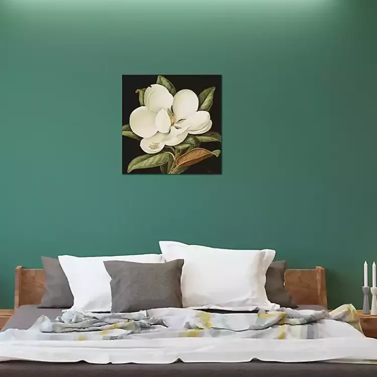 Canvas Art-Kirklands Home Magnolia Grandiflora Canvas Art Print White