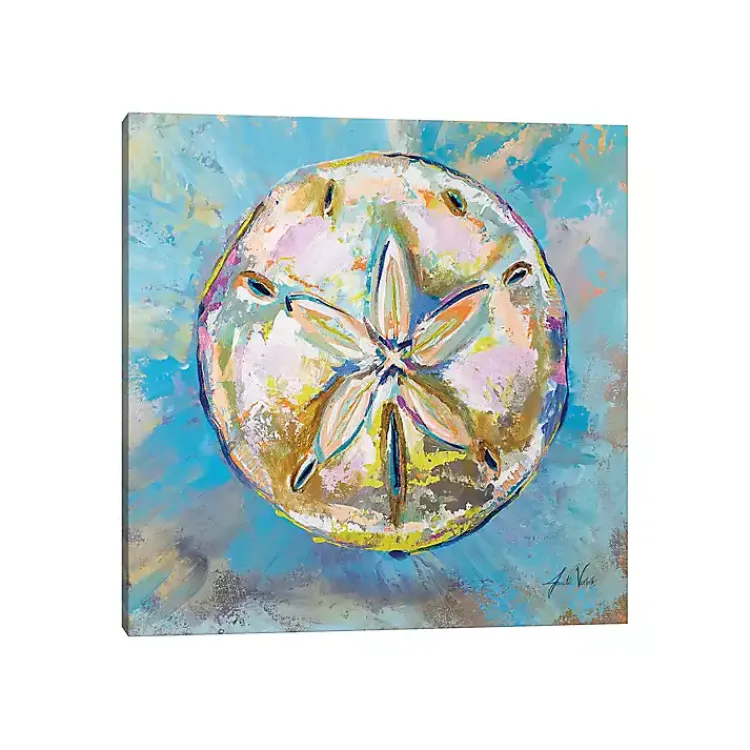 Canvas Art-Kirklands Home Rainbow Sand Dollar Canvas Art Print