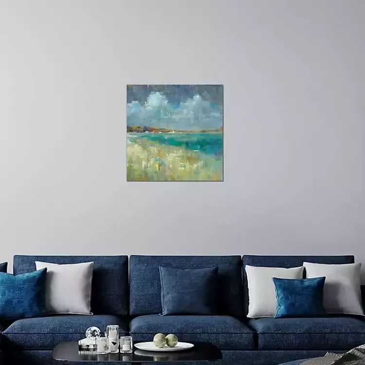 Canvas Art-Kirklands Home Abstract Sky and Sea Canvas Art Print