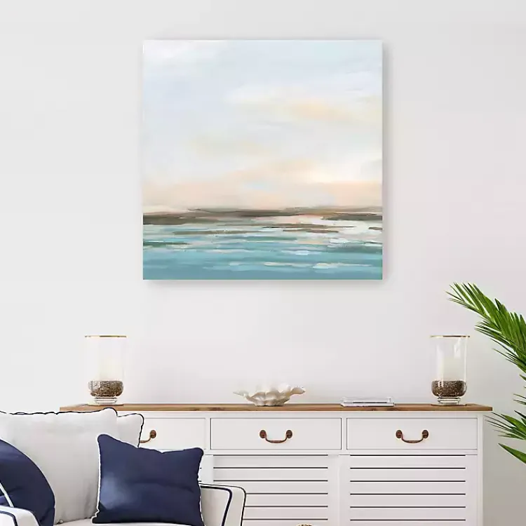 Canvas Art-Kirklands Home Seafoam Sunset Canvas Art Print