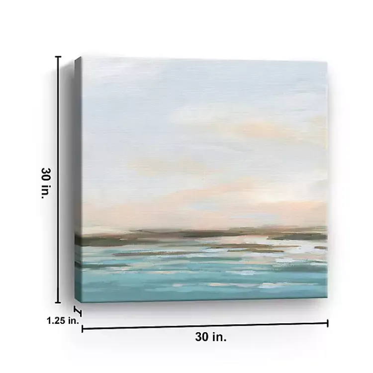 Canvas Art-Kirklands Home Seafoam Sunset Canvas Art Print