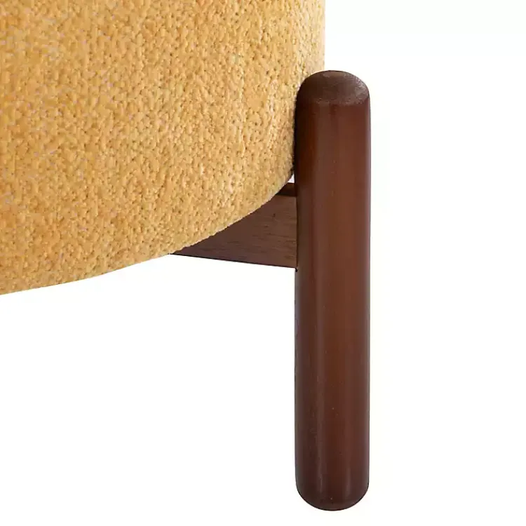 Benches & Ottomans-Kirklands Home Daniella Storage Ottoman Yellow