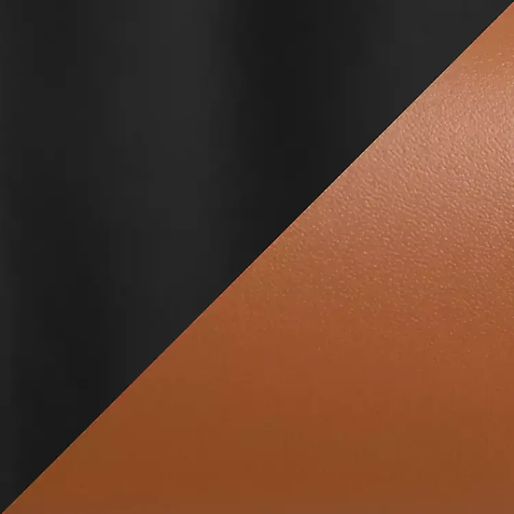 Bar Stools & Counter Height Stools-Kirklands Home Fiji Camel Faux Leather Counter Stools, Set of 2 Tan