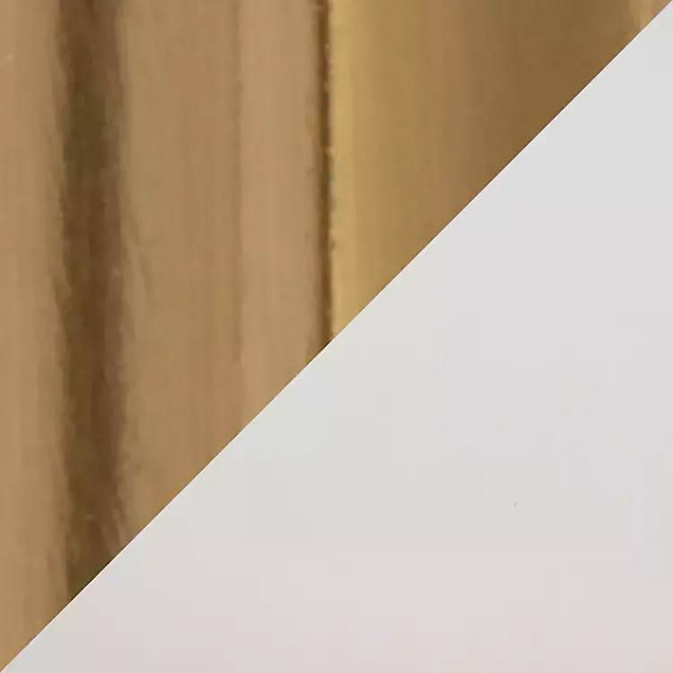 Bar Stools & Counter Height Stools-Kirklands Home Remy White & Gold Swivel Bar Stools, Set of 2 Black