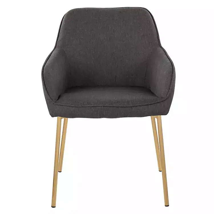 Dining Chairs-Kirklands Home Upholstered Daniella Dining Chairs, Set of 2 Gray