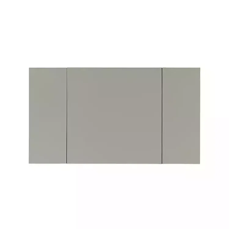 Dressers & Chests-Kirklands Home Silver Harper Flip-Top 2-pc. Vanity Set Gray