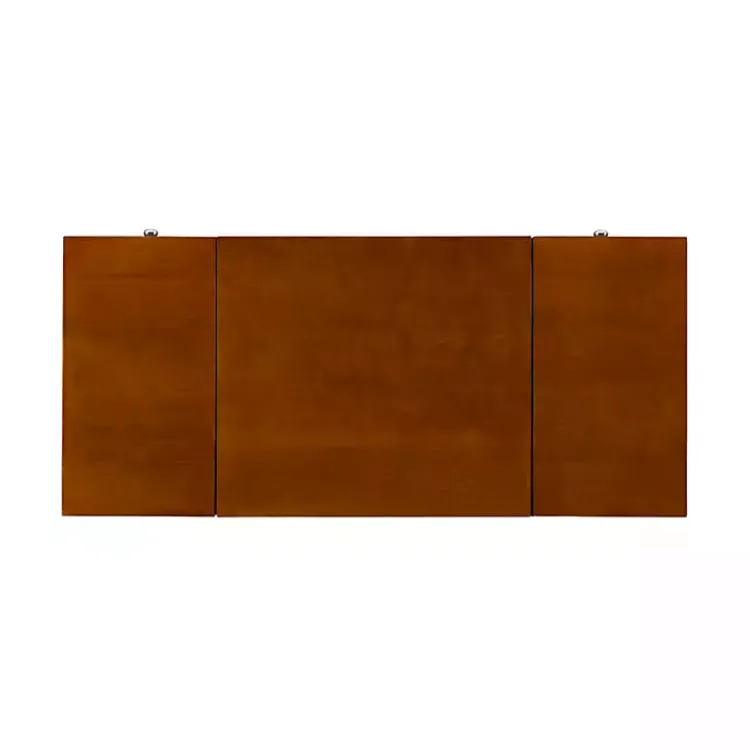 Dressers & Chests-Kirklands Home Walnut Viola Flip-Top 2-pc. Vanity Set Brown