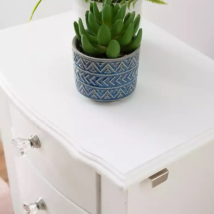 Dressers & Chests-Kirklands Home 5-Drawer Jasmine Petite Jewelry Armoire White