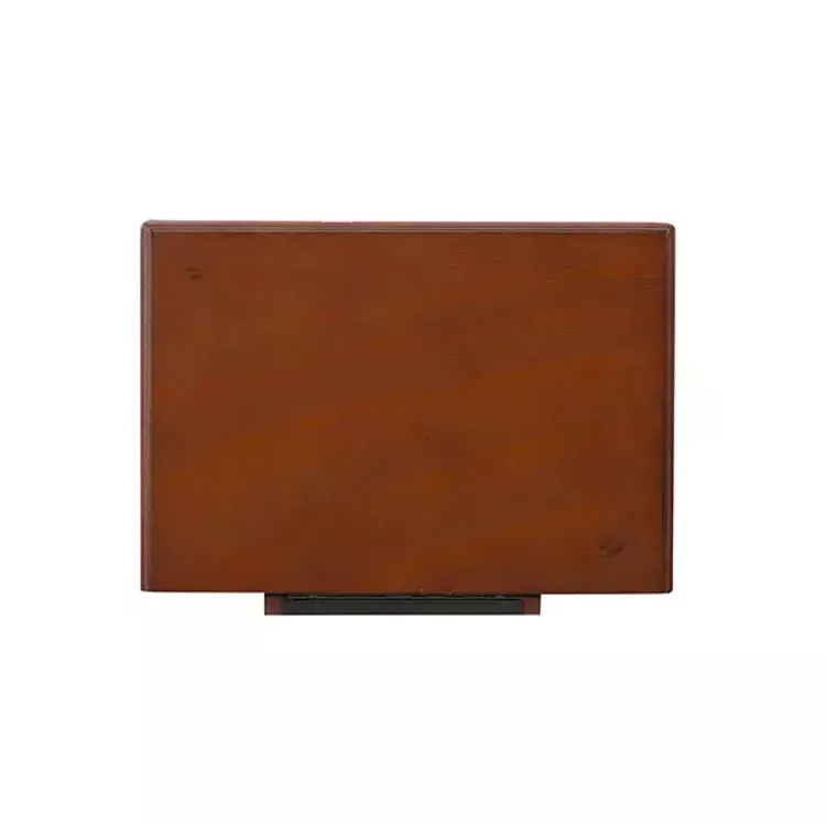 Dressers & Chests-Kirklands Home Cherry 5-Drawer Ollie Petite Jewelry Armoire Brown